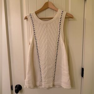 Loft Nautical Sweater Tank